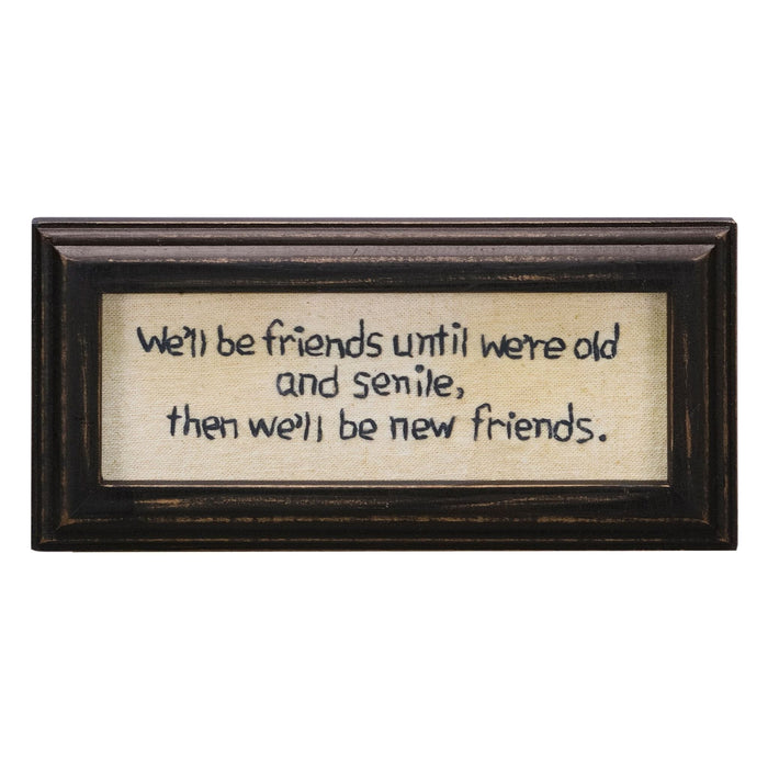 Primitive Sampler - Old Friends - Primitive Star Quilt Shop