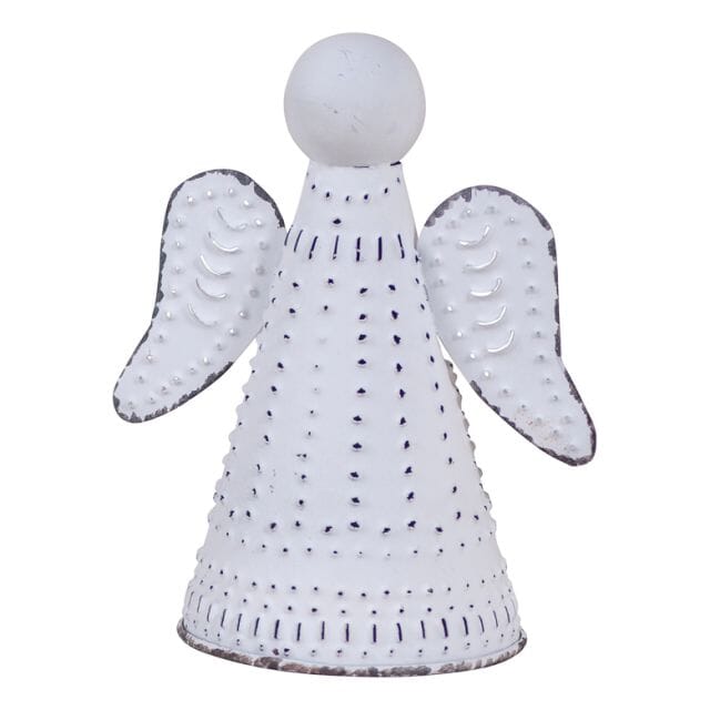 Punched Tin Angel - Whitewashed - Primitive Star Quilt Shop