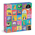 Purr-Fect Portraits by Mudpuppy is a vibrant 500-piece jigsaw puzzle showcasing illustrated and labeled portraits of various cat breeds—a fun, must-have puzzle for any feline fan.
