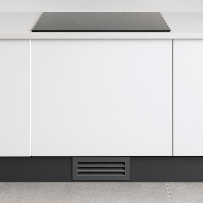 Rectangular Steel Plinth Or Wall Vent - Luxair Cooker Hoods Limited