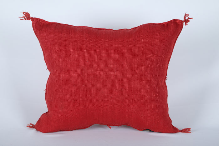 Red Kilim Pillow 15.7 INCHES X 18.1 INCHES - kilim pillow