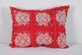 Red Moroccan Kilim Pillow 16.9 INCHES X 20.8 INCHES - kilim pillow