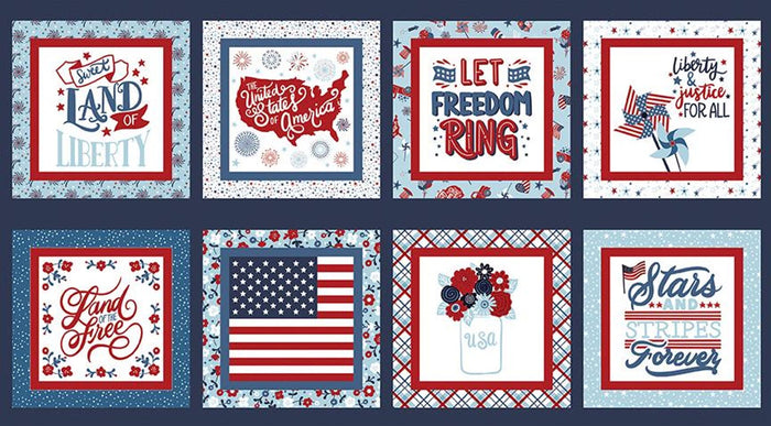 Riley Blake Stars and Stripes Forever Panel