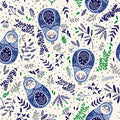 RJR Fabrics Winter Dreams Babushka Dolls - 1/2 Yard