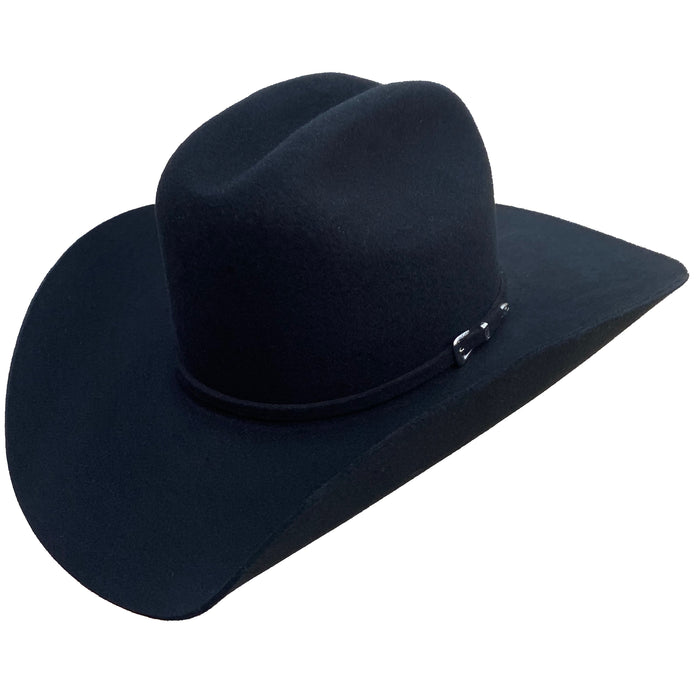 Rodeo King 3X Black Wool Low Rodeo Hat LAST SIZE 6 3/4