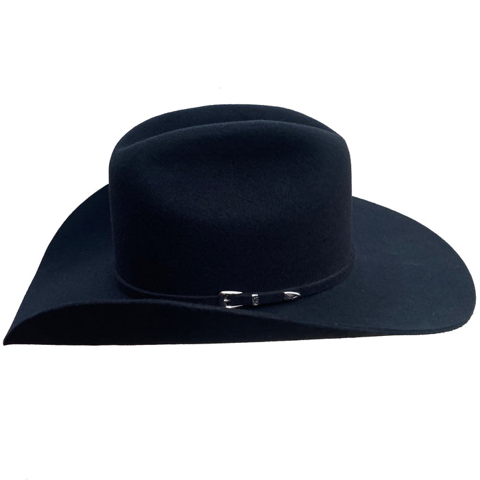 Rodeo King 3X Black Wool Low Rodeo Hat LAST SIZE 6 3/4