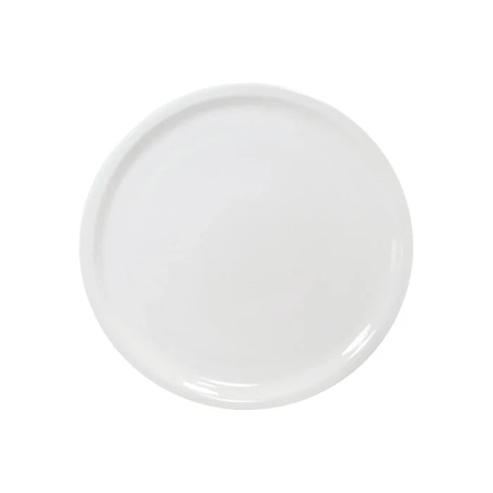 Round Serving Platter in American White