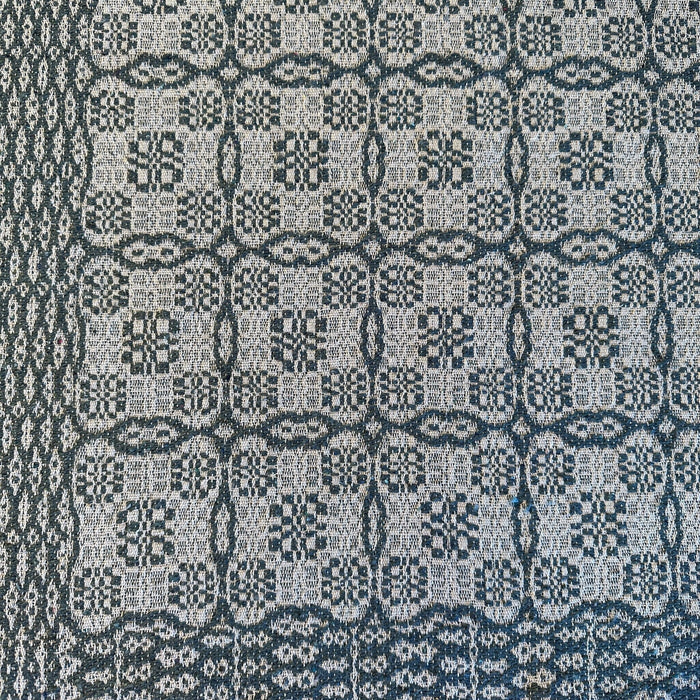 Saratoga Green and Linen Woven Throw - Primitive Star Quilt Shop