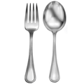 Satin Pearl - 2 Piece Serving Set