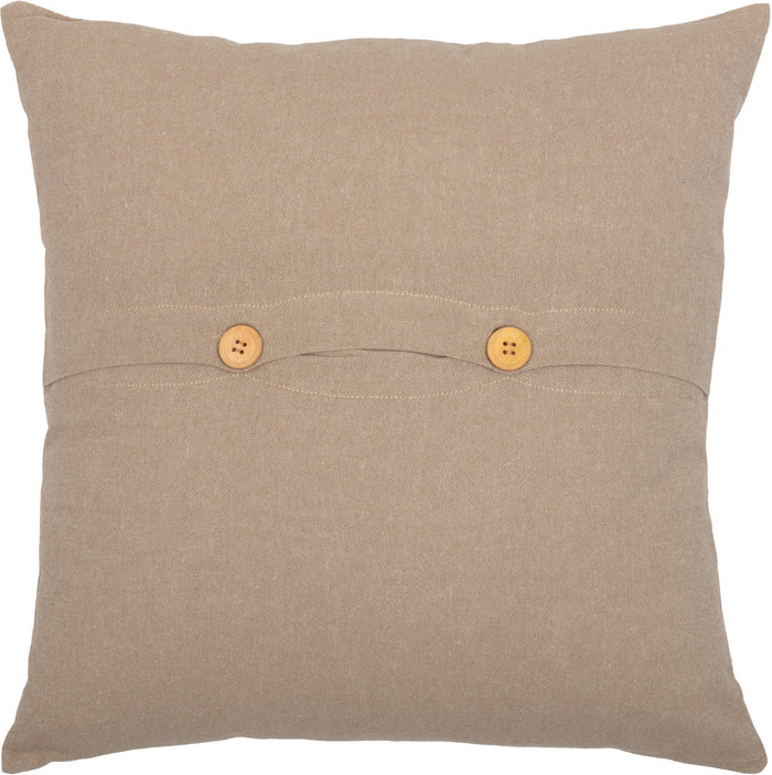 Sawyer Mill Charcoal Tractor Pillow 18" Filled - Primitive Star Quilt Shop