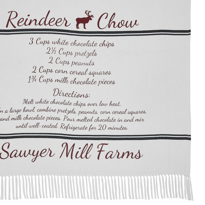 Sawyer Mill Reindeer Chow Woven Throw - Primitive Star Quilt Shop