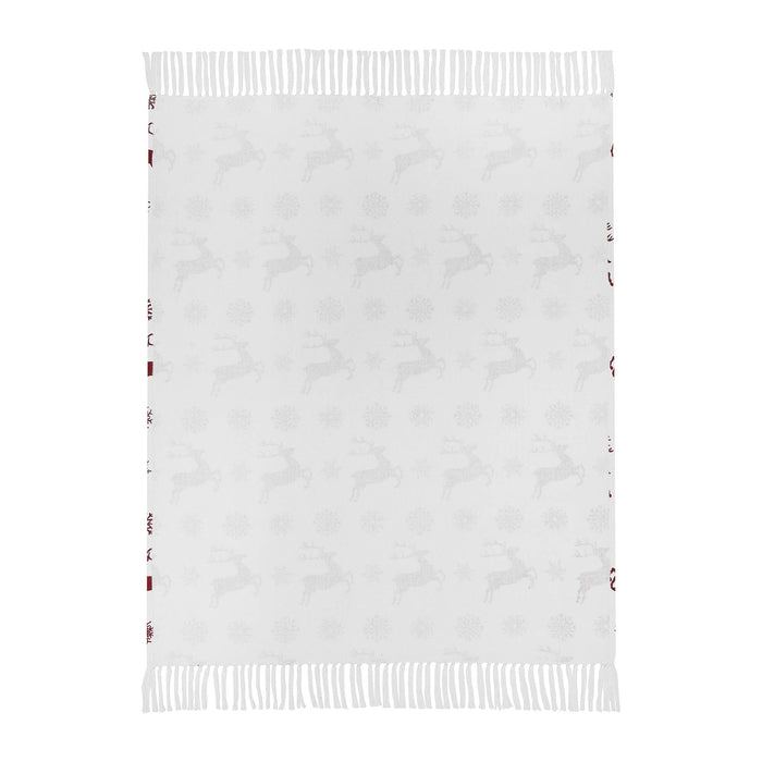 Scandia Snowflake Woven Throw - Primitive Star Quilt Shop