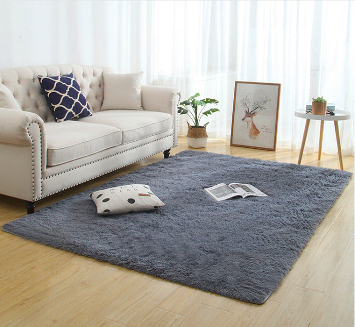 Silky Fluffy Shaggy Rug for Modern Home Decor Comfort