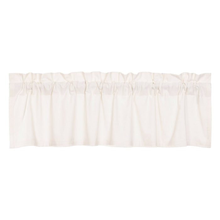 Simple Life Flax Antique White Valance 60" - Primitive Star Quilt Shop