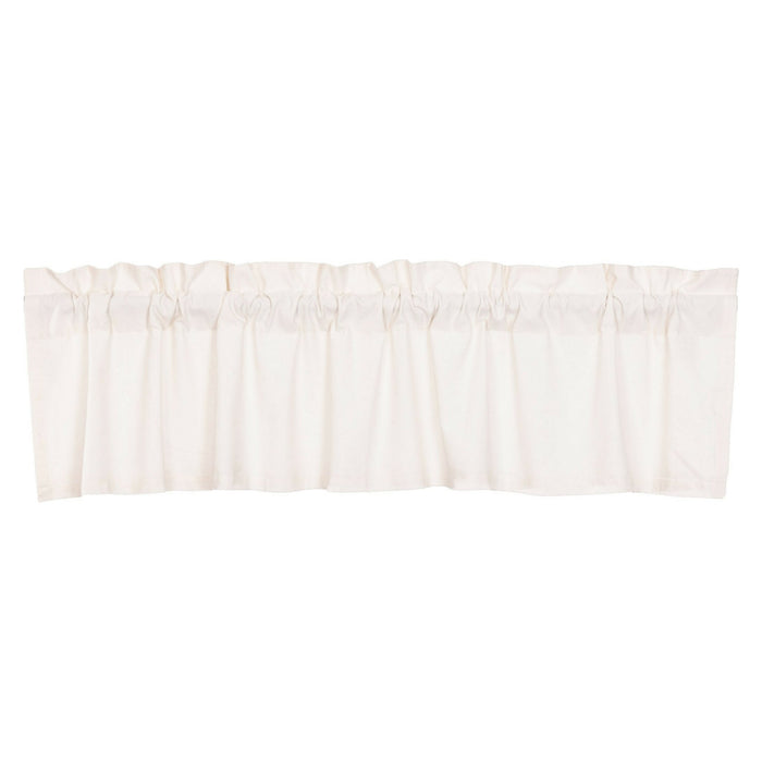 Simple Life Flax Antique White Valance 72" - Primitive Star Quilt Shop