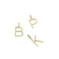 Sleek Initial Charms (Various Initials)