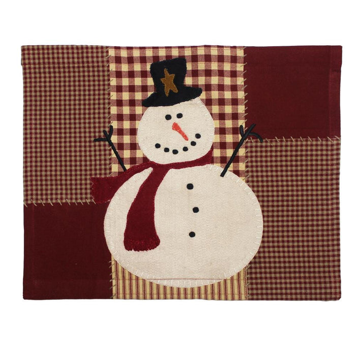 Snowberry Snowman Wall Hanging Wall Hanging Only- Primitive Star Quilt Shop