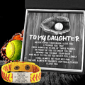 Softball Bracelet - Softball - To My Daughter - Never Forget How Much I Love You - Gbzk17010
