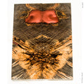 Stabilized oak burl wood scales