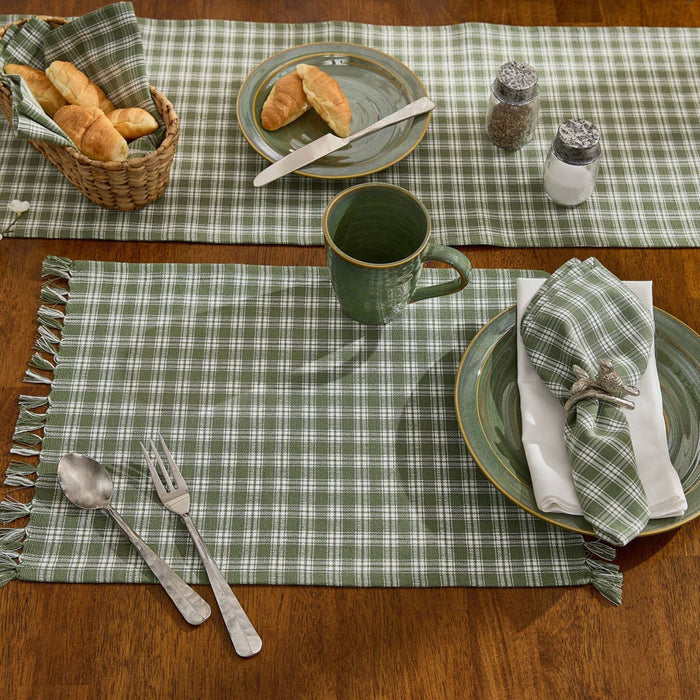 Stafford Green Placemat - Primitive Star Quilt Shop