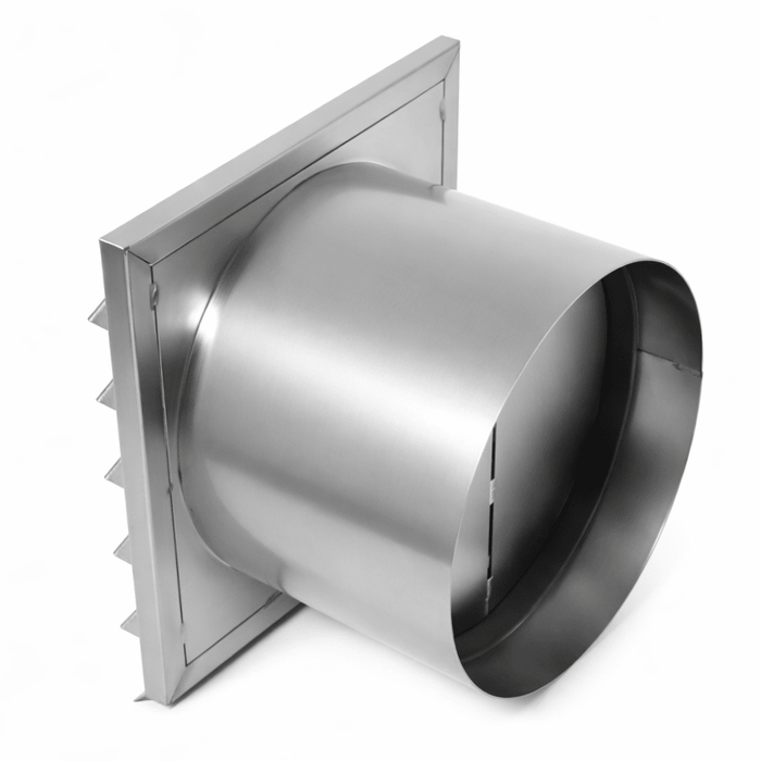 Stainless Steel Outside Wall Grilles Round - Luxair Cooker Hoods Limited