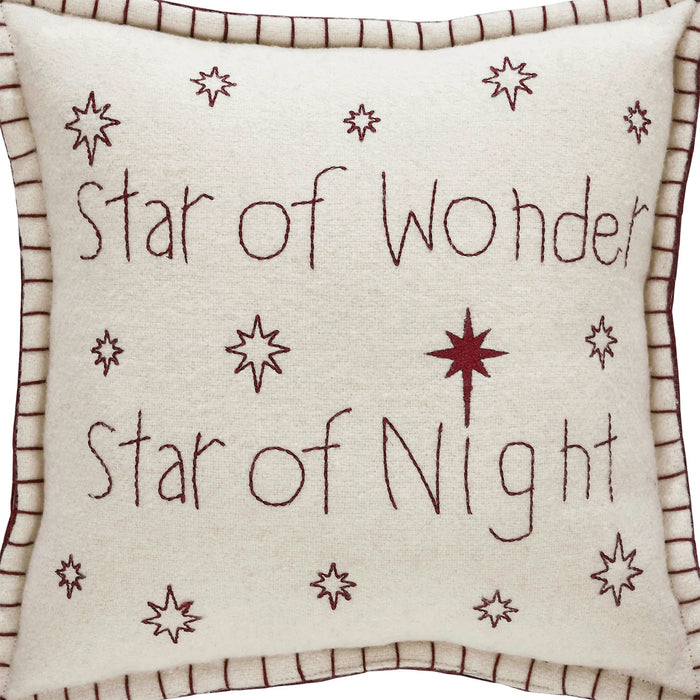 Star of Wonder Pillow 12" - Primitive Star Quilt Shop