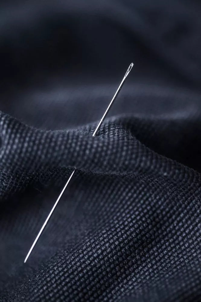 Merchant & Mills Straws milliner needles in wooden case for tacking, basting, and pleating
