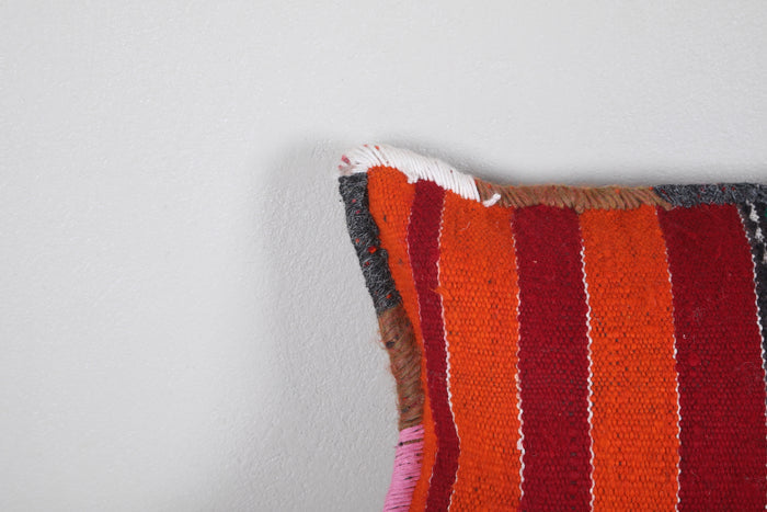 Striped kilim pillow 13.3 INCHES X 22.4 INCHES - kilim pillow