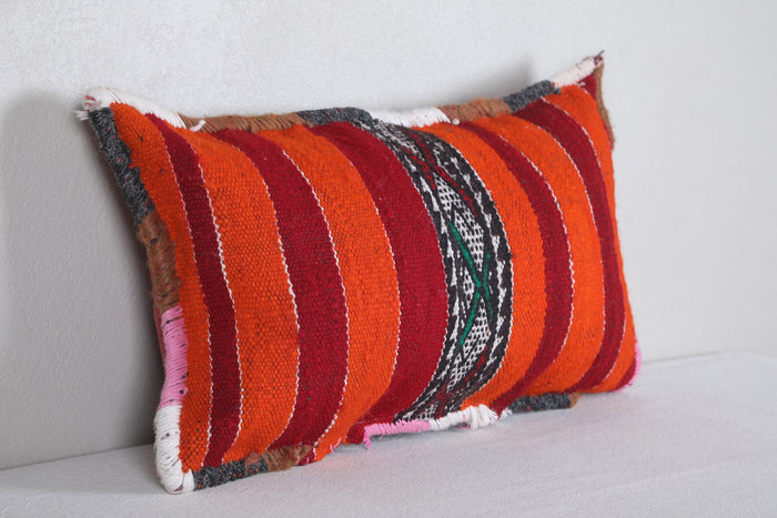 Striped kilim pillow 13.3 INCHES X 22.4 INCHES - kilim pillow