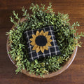 Sunflower Mini Pillow Bowl Filler - Primitive Star Quilt Shop