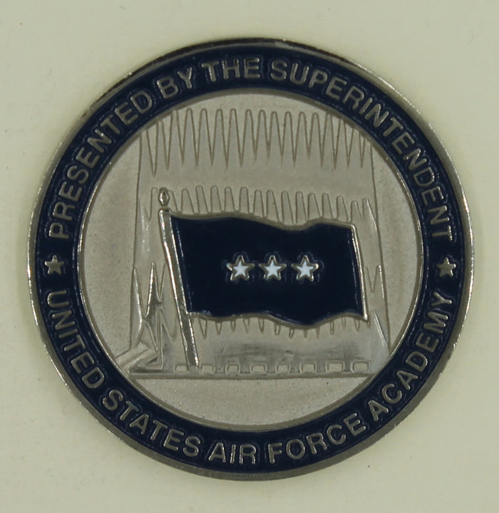 Superintendent United States Air Force Academy 3-Star Challenge Coin