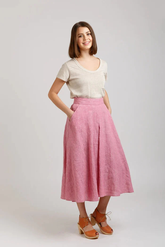 Tania Culottes Sewing Pattern - Modern Culottes with Skirt Appearance