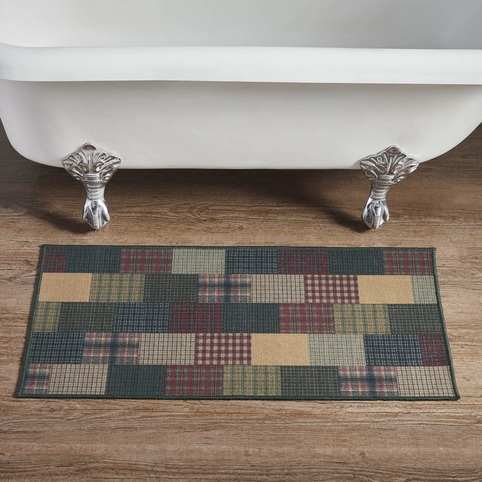 Tea Cabin Polyester Bathmat 17x36" - Primitive Star Quilt Shop