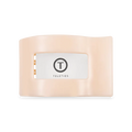 Teleties Flat Rectangle Clip -Almond Beige