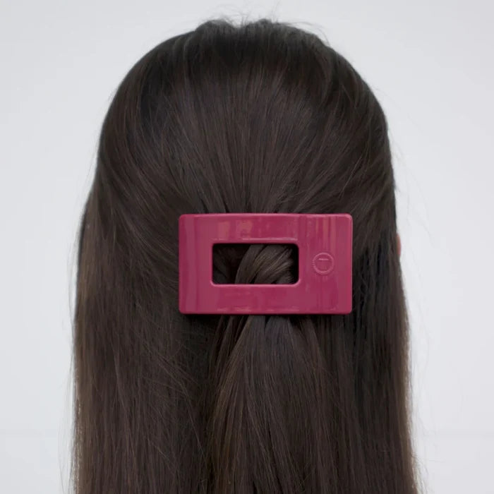Teleties Flat Rectangle Clip -Wild Side