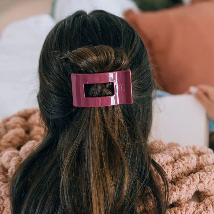 Teleties Flat Rectangle Clip -Wild Side