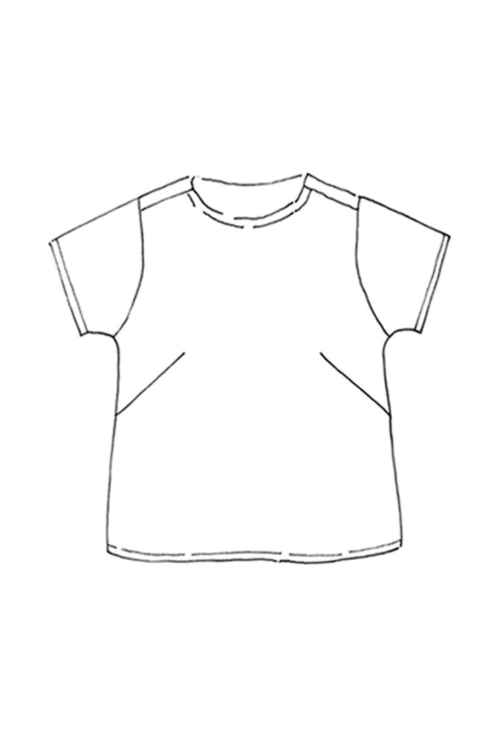 Camber Set sewing pattern by Merchant & Mills featuring an A-line dress and T-shirt option.