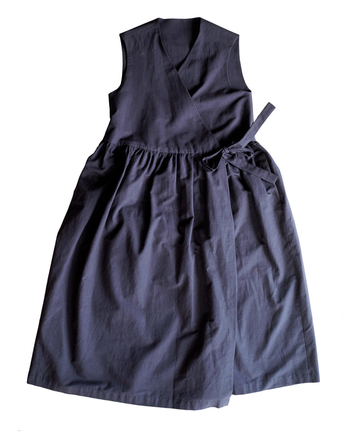 Etta Sewing Pattern - Simple Wrap Dress with Lined Bodice and Inseam Pockets