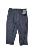 The Eve Trouser Sewing Pattern by Merchant & Mills – cropped tapered trousers with side zip and pleats on a white background