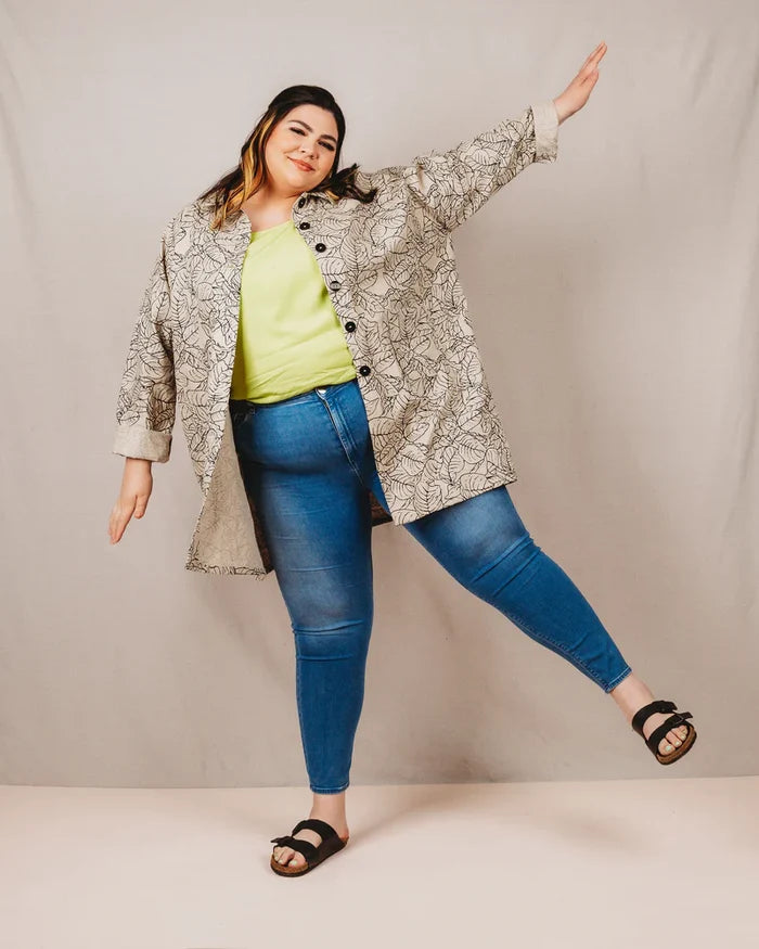 Ilford Jacket Sewing Pattern – unisex modular jacket or shirt with sleeve and pocket options (XS–7X)