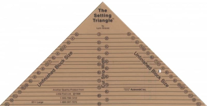 The Setting Triangle by Lynn Graves