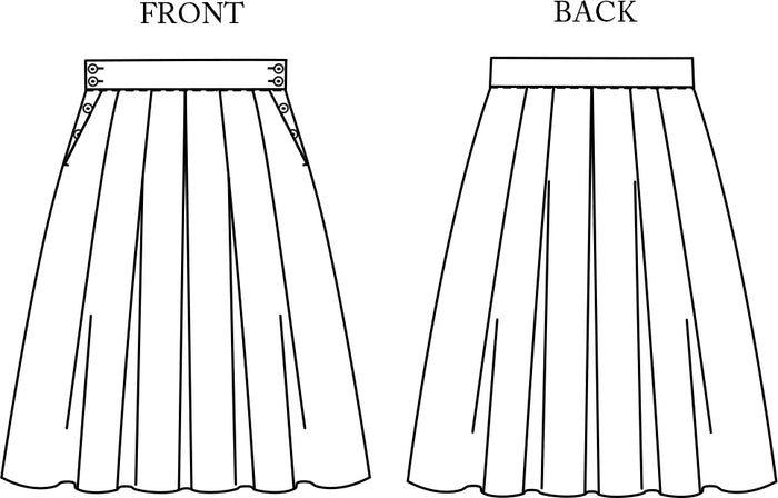 The Shepherd Skirt Sewing Pattern