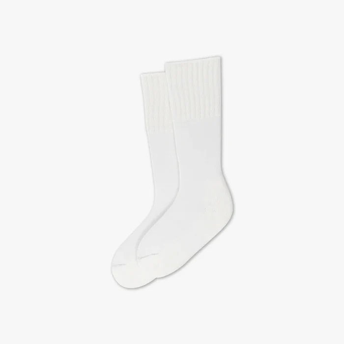 Thorlo TWW-11 & 13's White Western Boot Moderate Cushion Mid-Calf Socks (USA MADE)