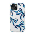 Trendy Bow Phone Case, Bed Party Bow Iphone case, Bow Phone Case, - Villanova, Wildcats, Penn State, UConn,