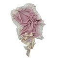 Victoria Dusty Pink & Ivory Luxe Knitted Blanket