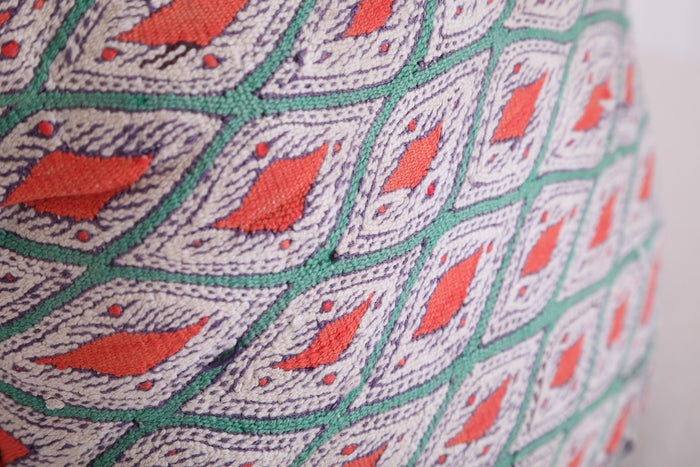 Vintage Moroccan Kilim Pillow 17.7 INCHES X 17.7 INCHES - kilim pillow