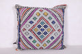 Vintage tribal pillow 14.5 INCHES X 15.7 INCHES - kilim pillow