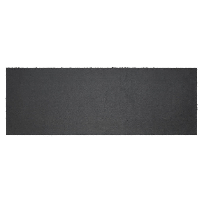 "Welcome to Our Home" Black and Tan Coir Rectangle Rug 17x48" - Primitive Star Quilt Shop