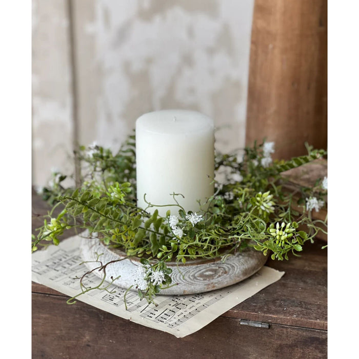 Wild Glade Candle Ring - Primitive Star Quilt Shop