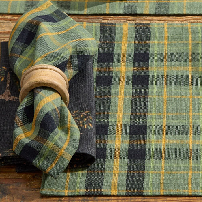 Willow Lane Plaid Placemat - Primitive Star Quilt Shop